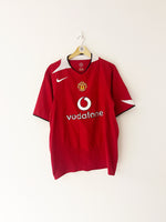 2004/06 Manchester United Home Shirt (L) 7/10