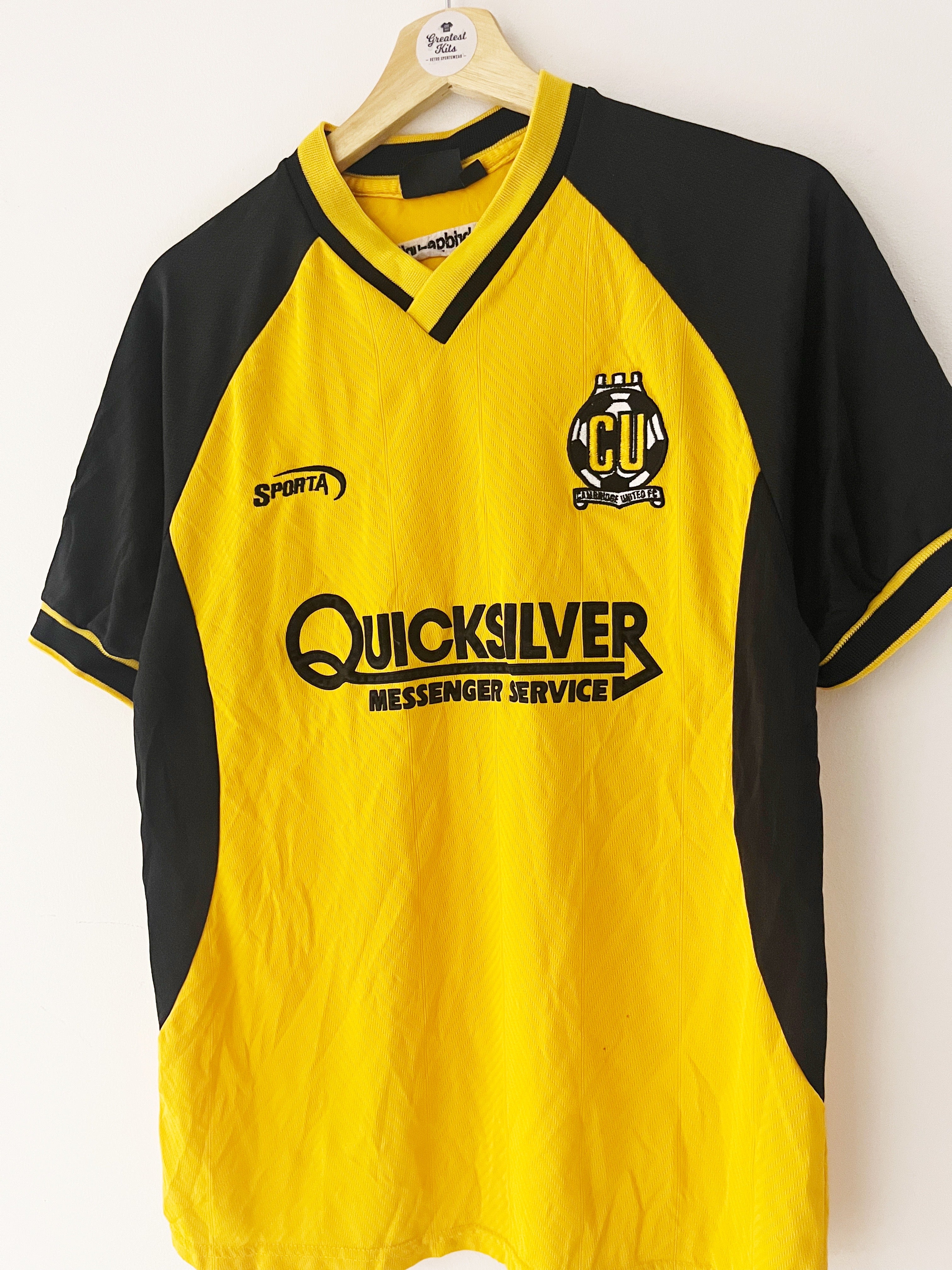 2002/03 Cambridge United Home Shirt (S) 9/10