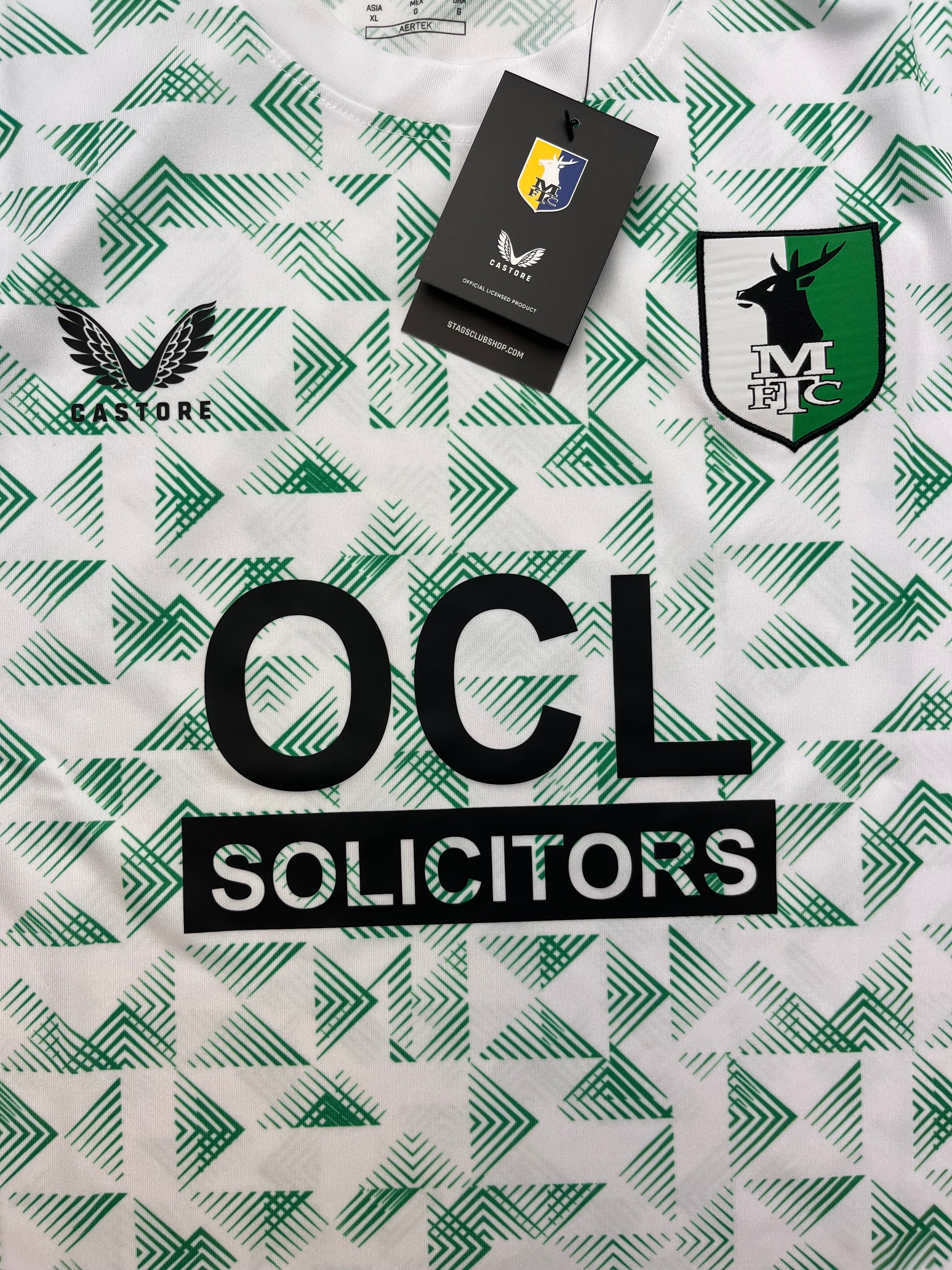 2024/25 Mansfield Town Away Shirt (L) BNWT