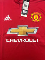 2017/18 Manchester United Home Shirt (M) BNIB