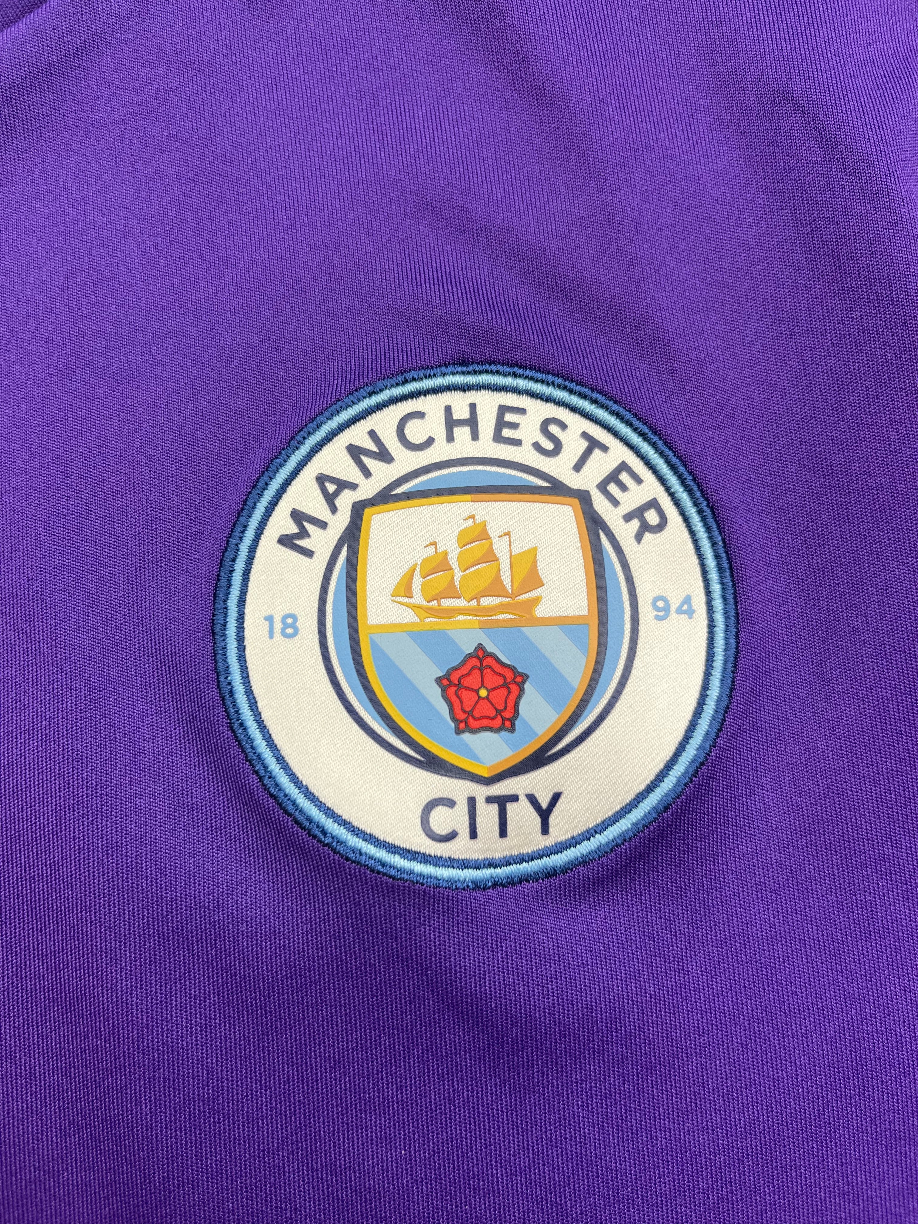 2018/19 Manchester City *Player Issue* Training Shirt #13 (L) 9/10