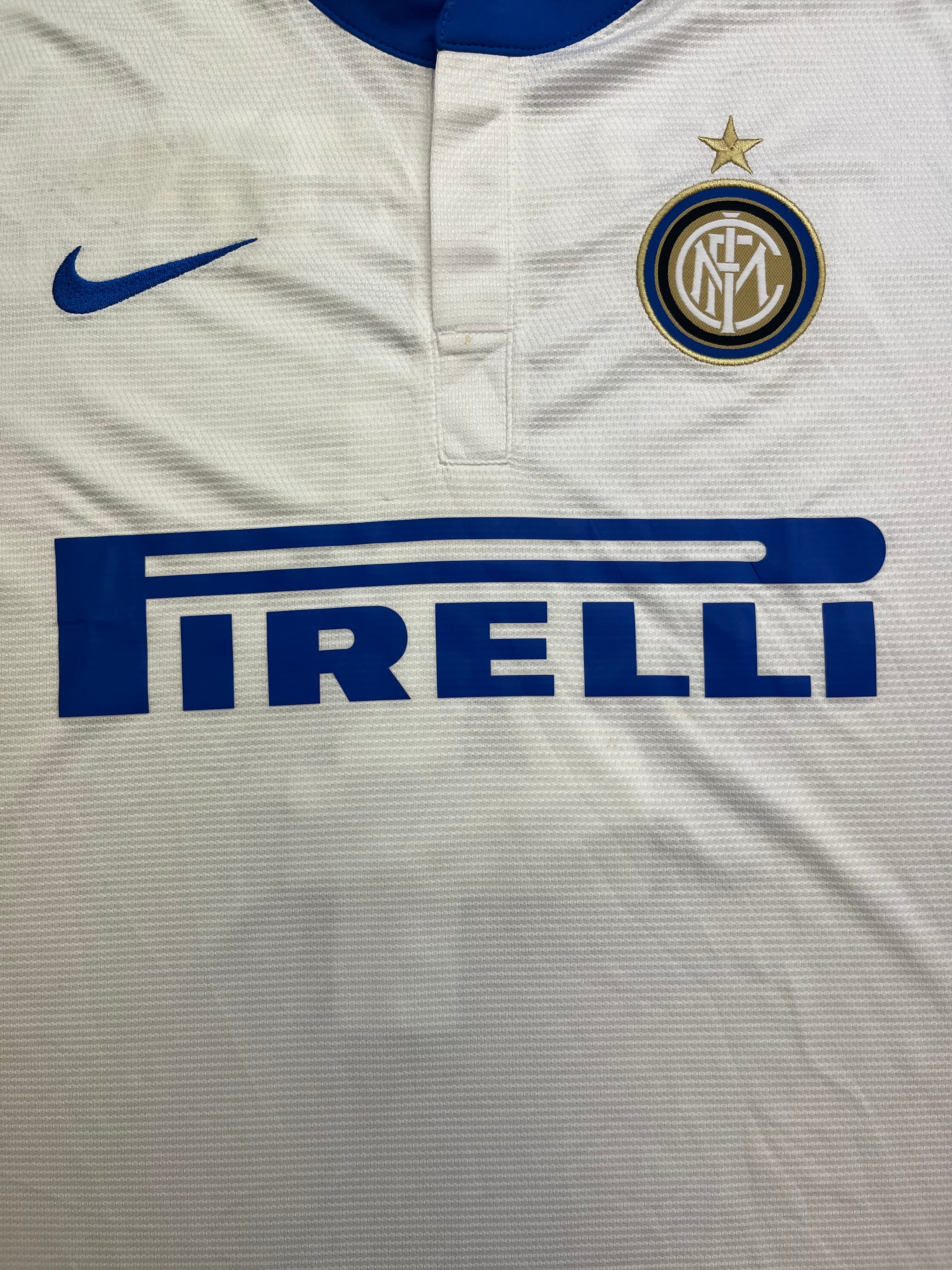 2013/14 Inter Milan Away Shirt J.Zanetti #4 (M) 9/10