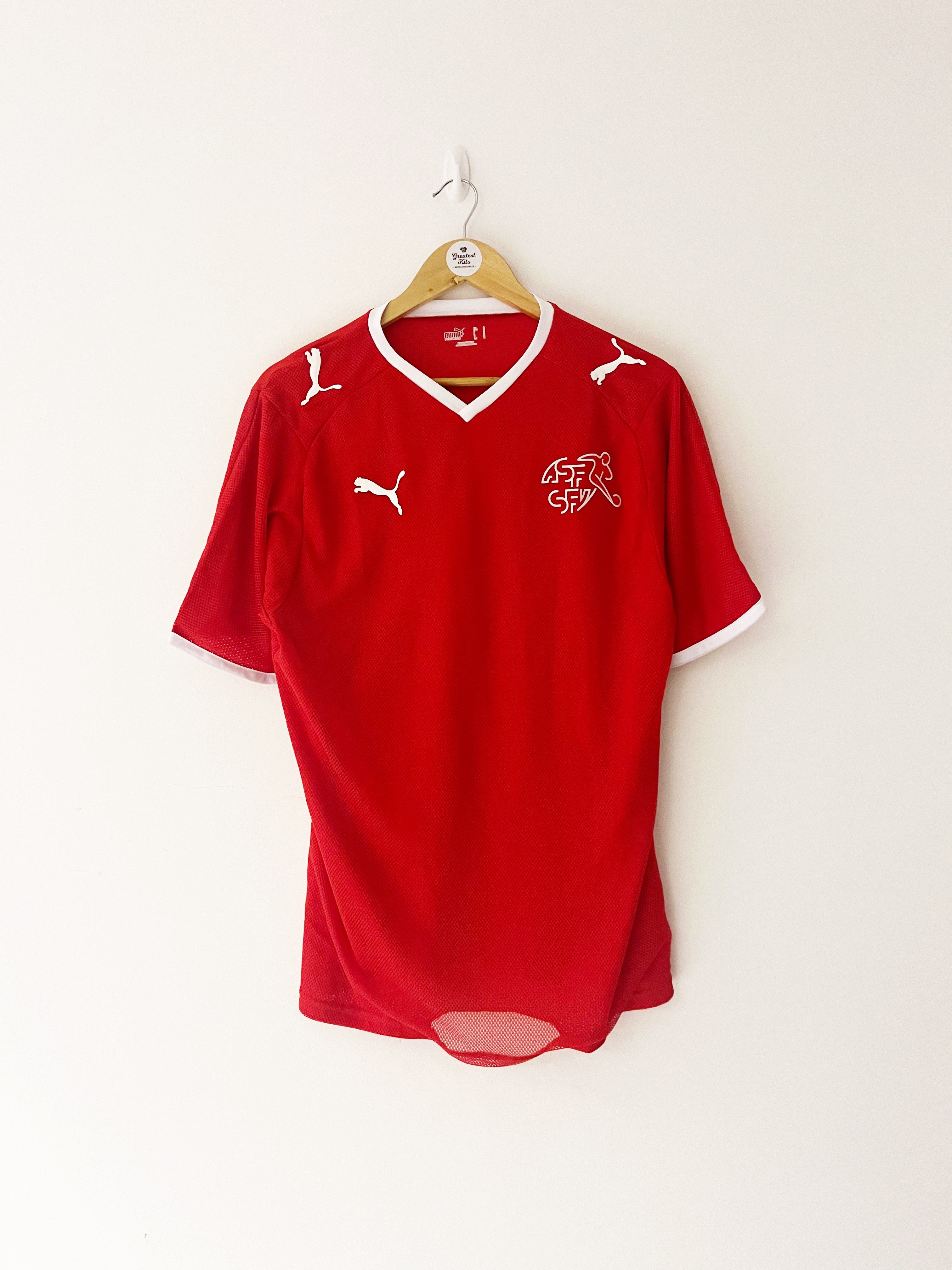 2008/10 Switzerland Home Shirt (M) 9/10