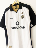 2001/02 Manchester United Reversible Away/Third Centenary Shirt (L) 8.5/10