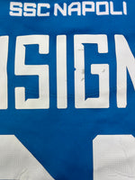2018/19 Napoli Basic Home Shirt Insigne #24 (L) 8/10