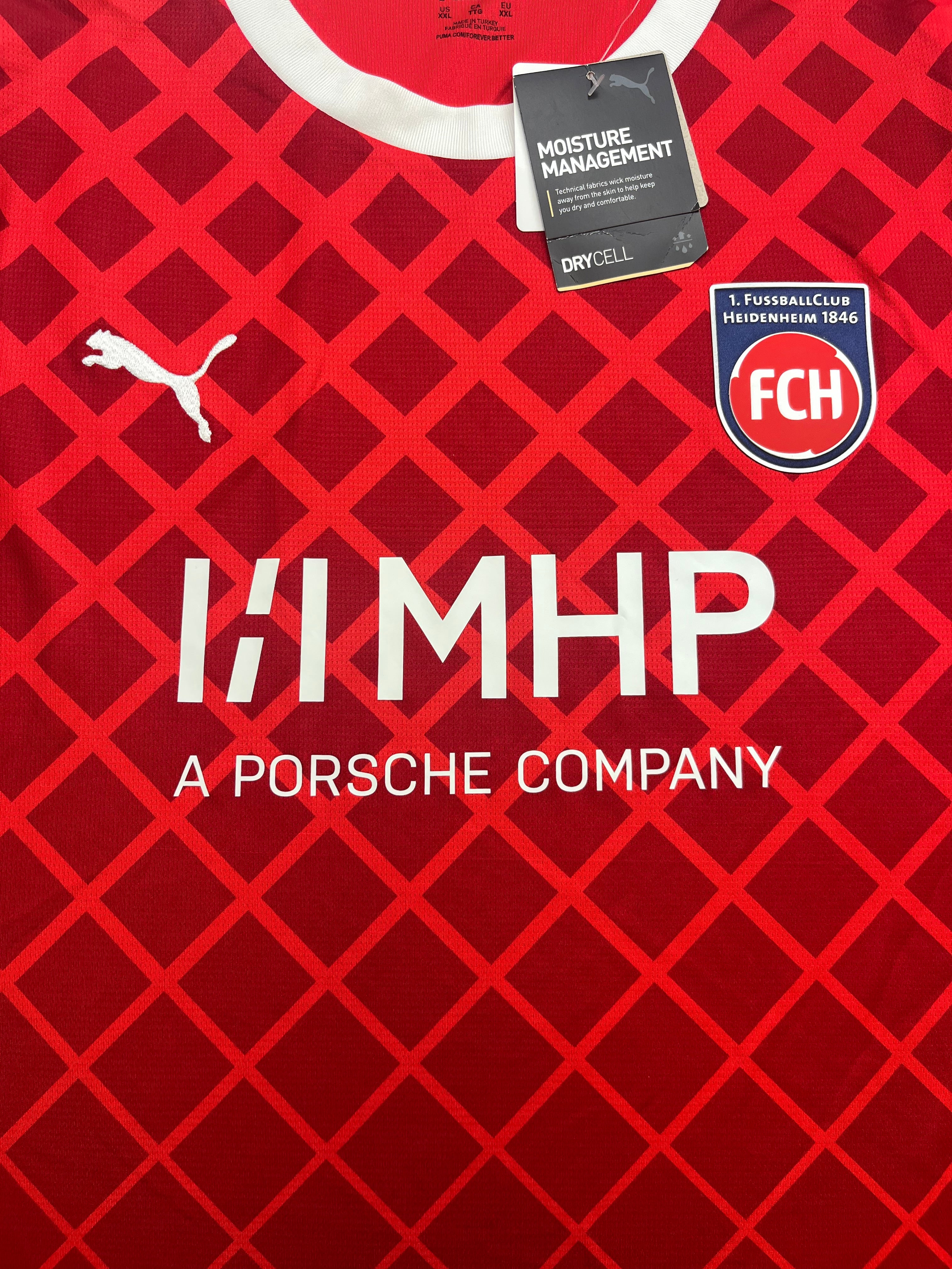 2023/24 FC Heidenheim Home Shirt (XXL) BNWT