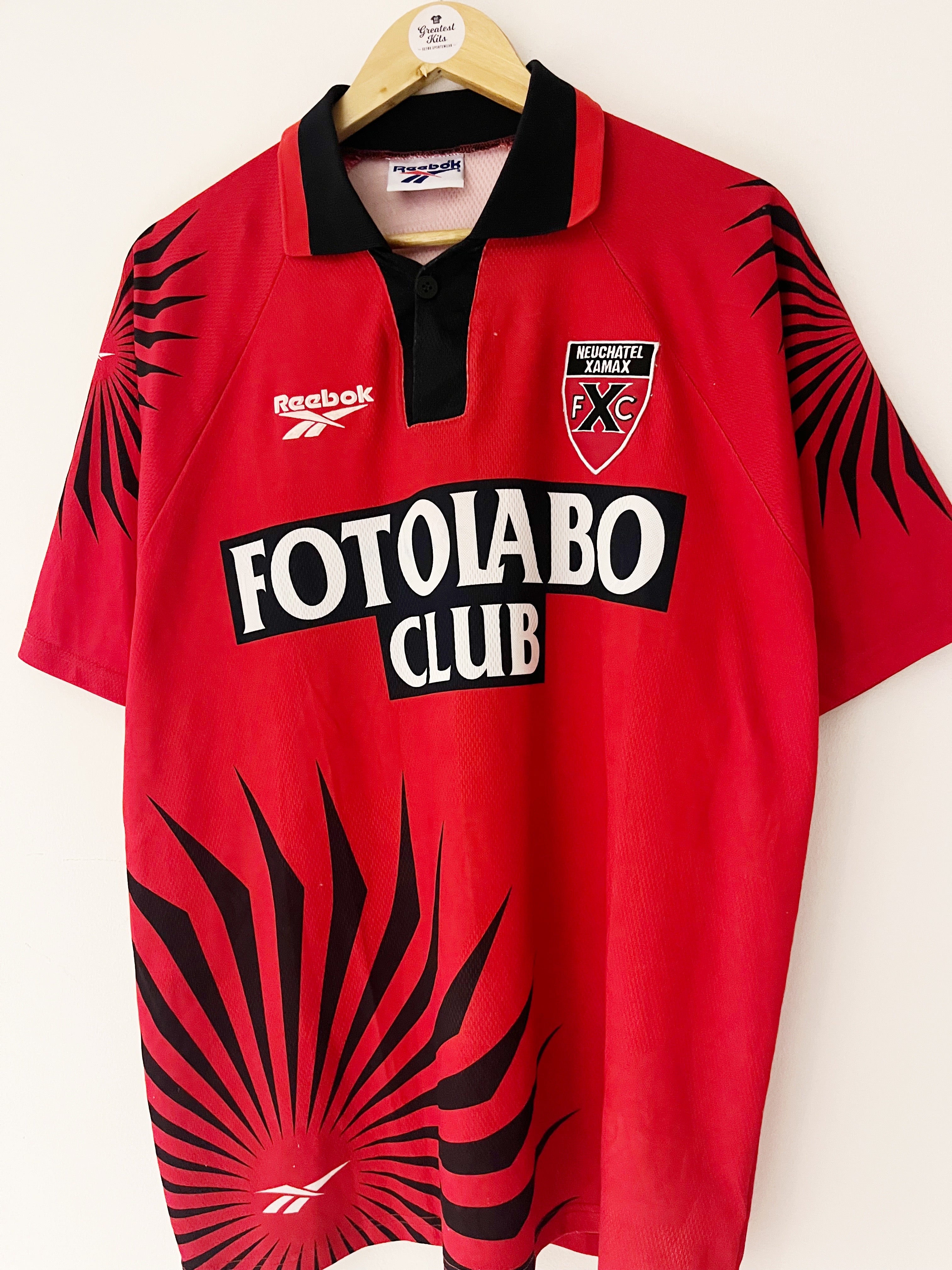 1998/99 Neauchatel Xamax Home Shirt (L) 9/10