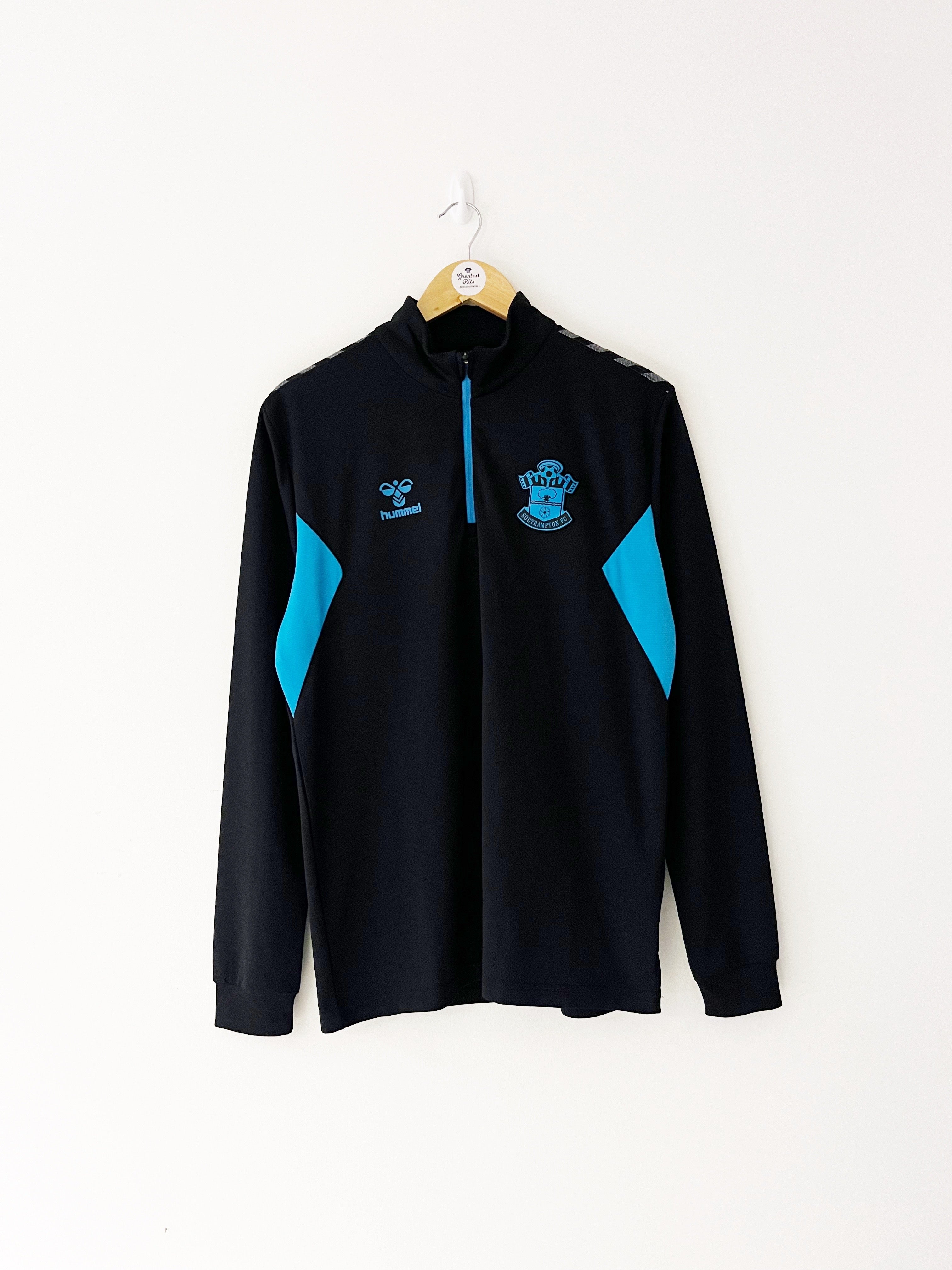 2023/24 Southampton 1/4 Zip Training Top (M) 9/10