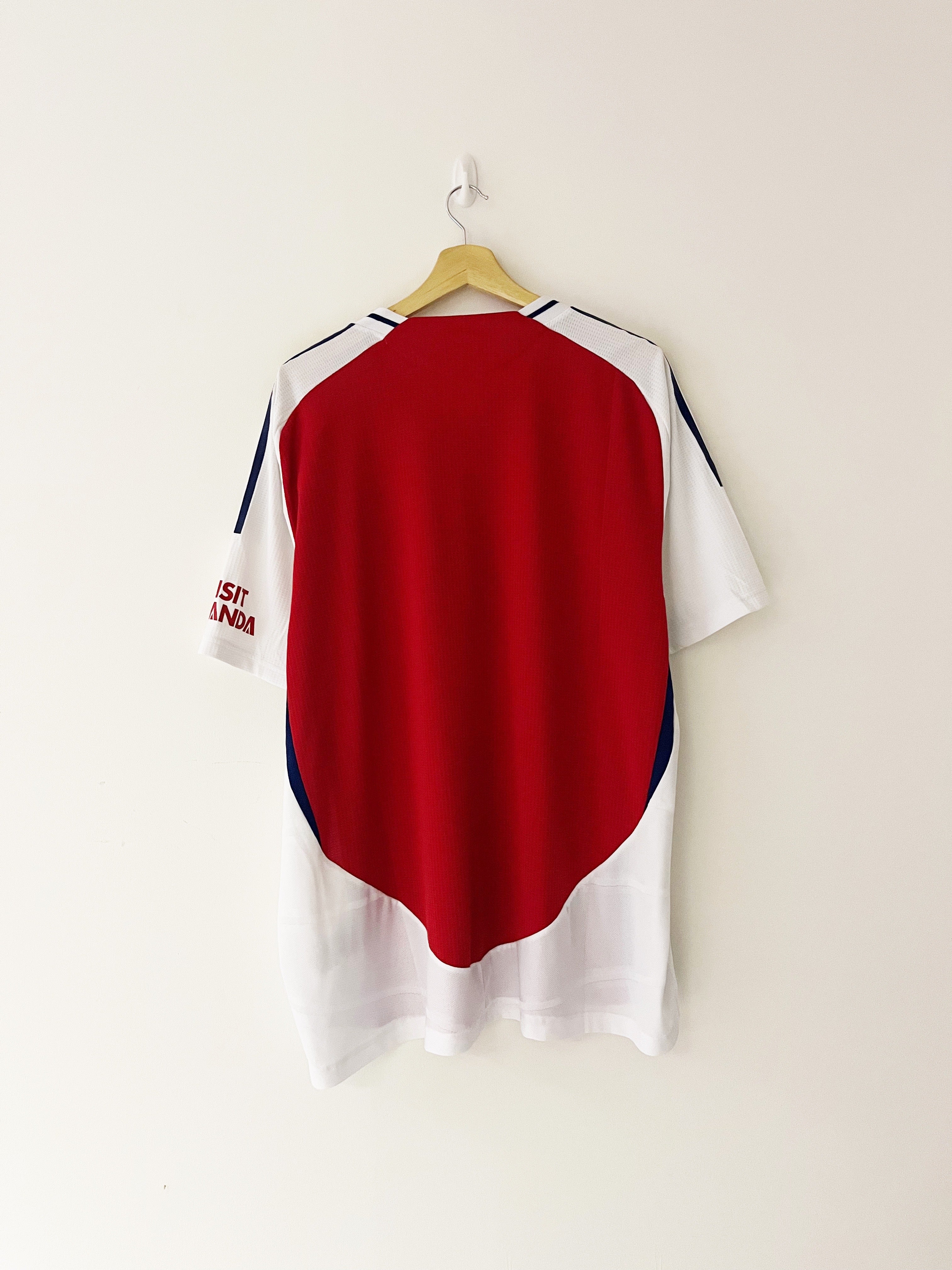 2024/25 Arsenal Home *Player Spec* Shirt (2XL) 9.5/10