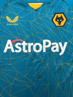 2022/23 Wolves Away L/S Shirt (S) 9/10