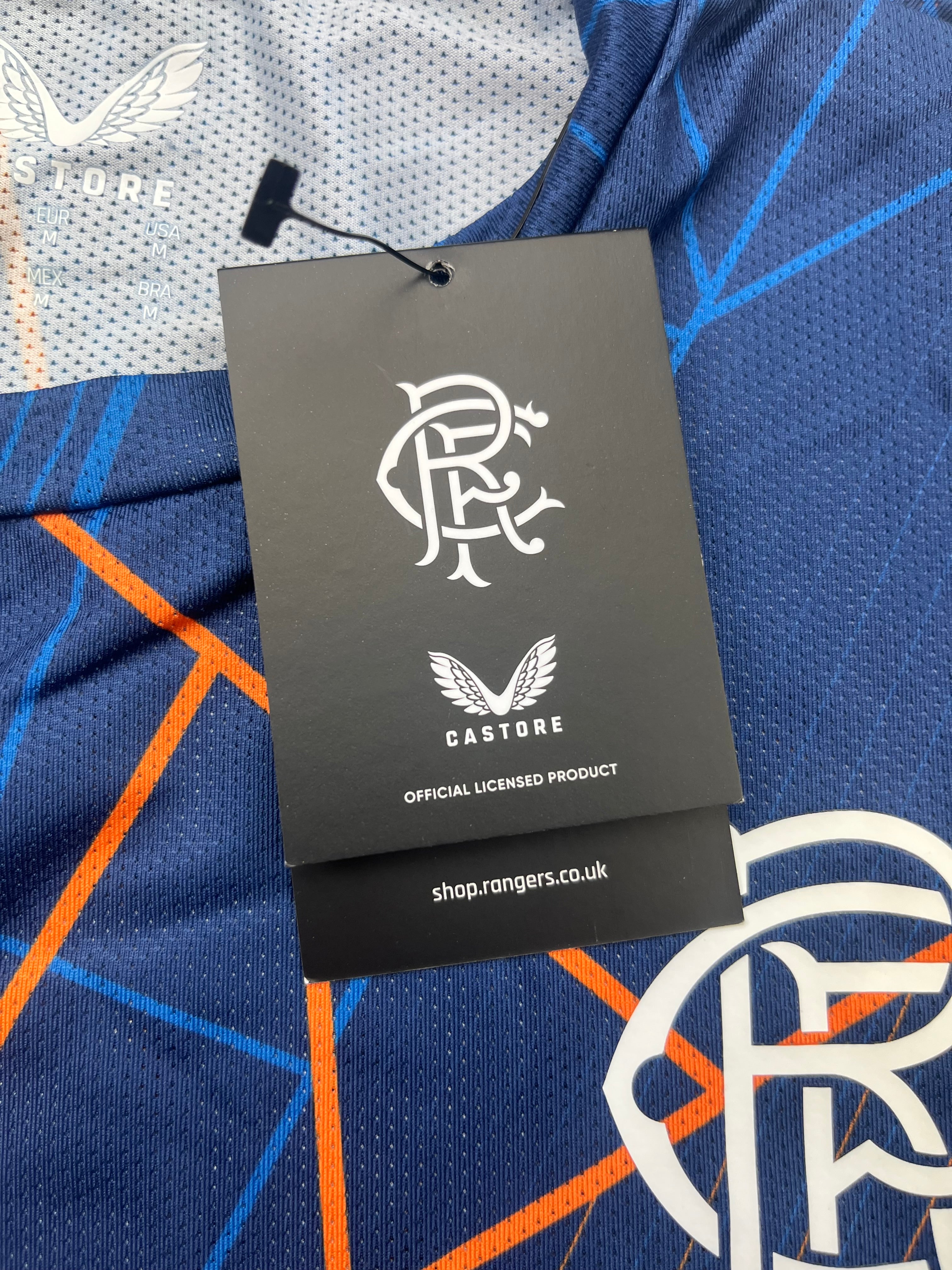 2024/25 Rangers Pre Match Shirt (M) BNWT
