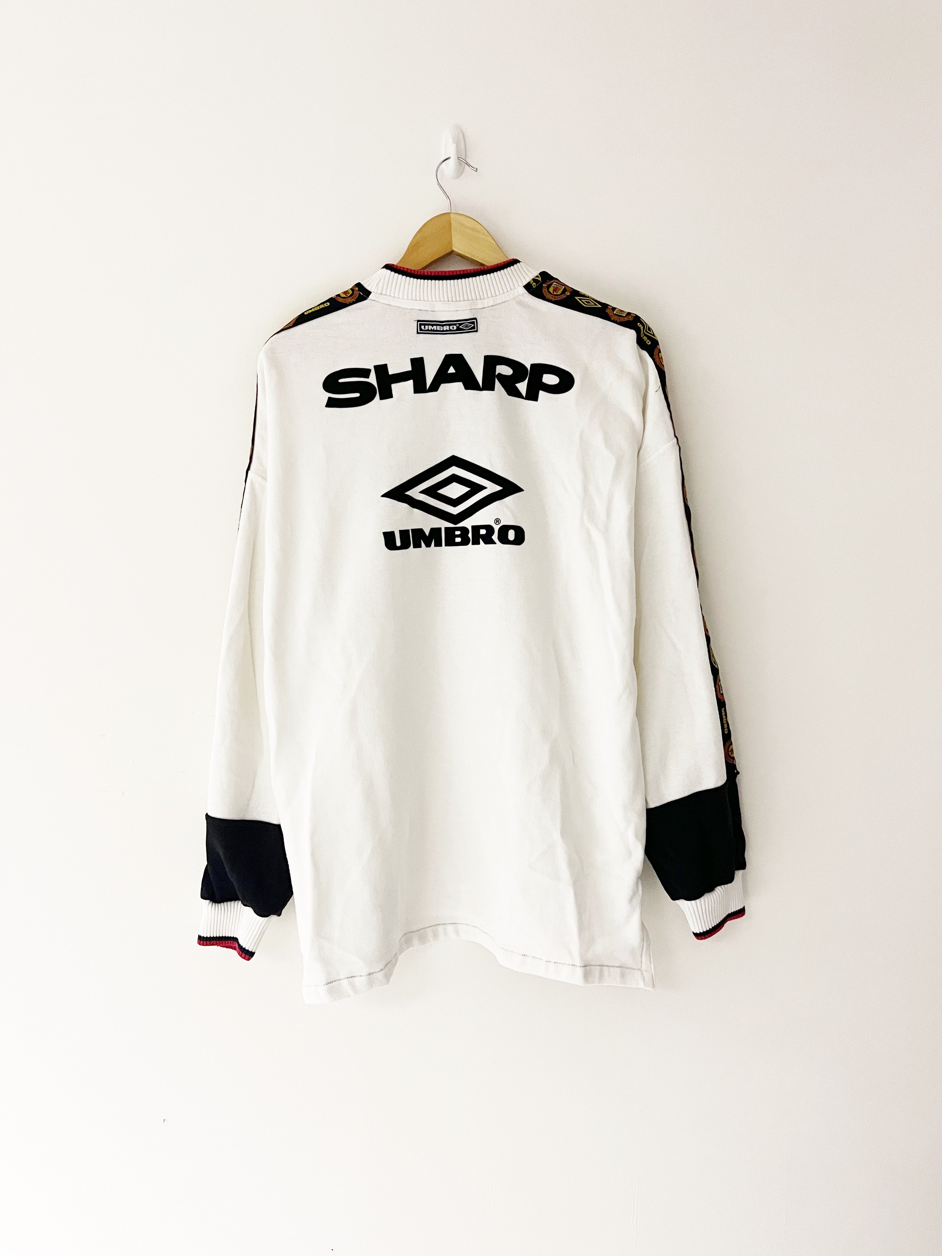 1996/97 Manchester United Training Jumper (XL) 8.5/10