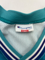1992/95 Charlotte Hornets Champion Away Jersey Bogues #1 (XS) 8/10