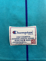 1992/95 Charlotte Hornets Champion Away Jersey Bogues #1 (XS) 8/10
