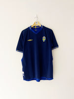2004/05 Sweden Away/Training Shirt Larsson #11 (XL) 9/10