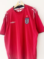 2004/06 England Away Shirt (XL) 8/10