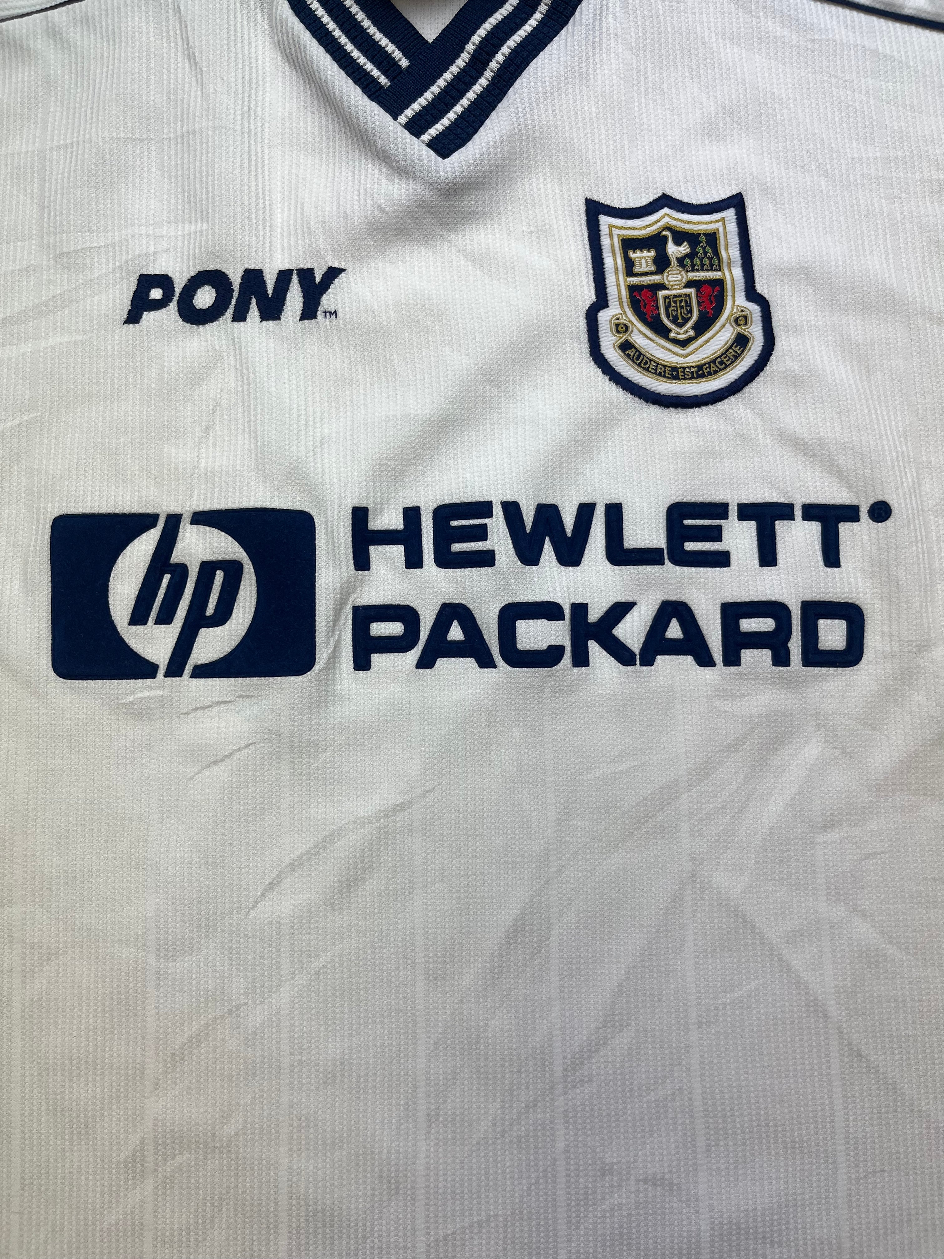 1997/99 Tottenham Home L/S Shirt (L) 9/10