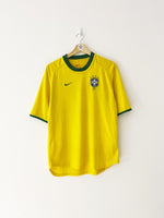2000/02 Brazil Home Shirt (L) 9/10