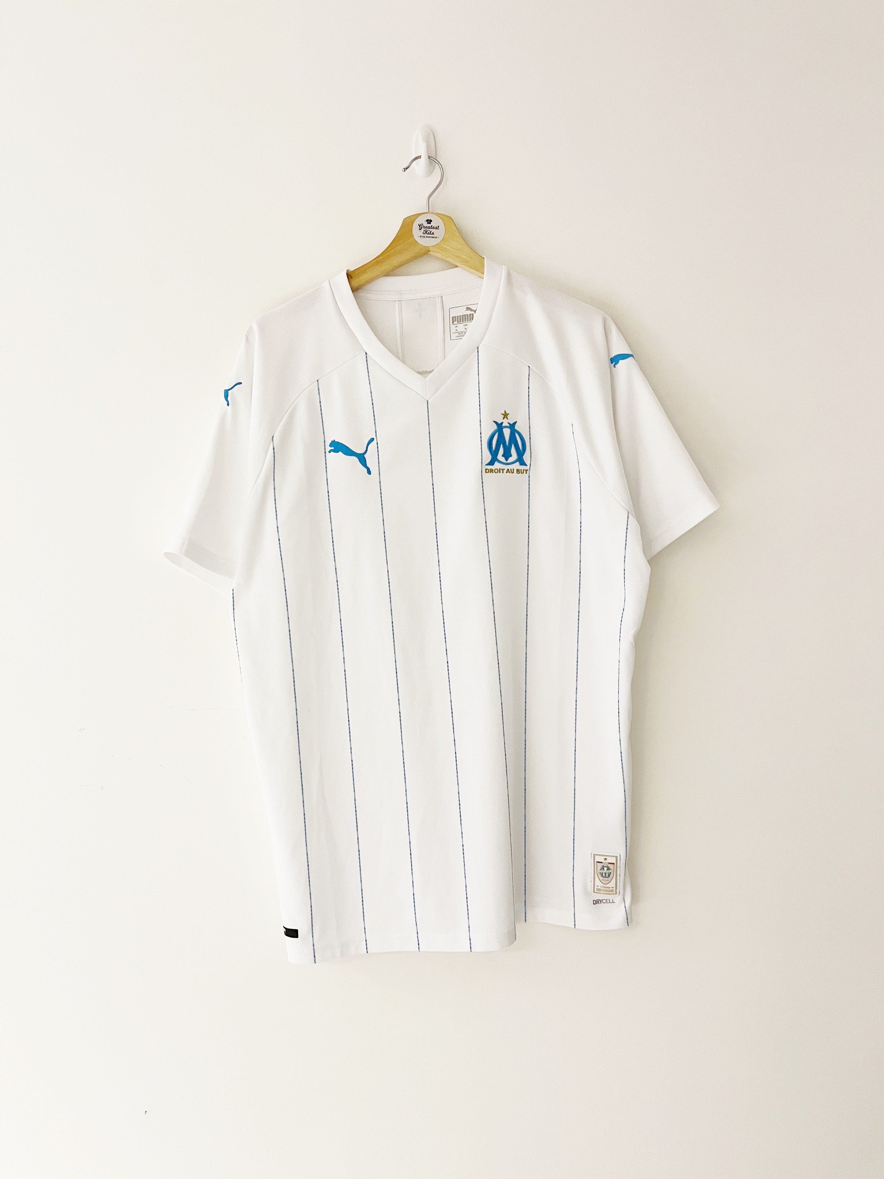 2019/20 Marseille Home Shirt (XL) 9/10