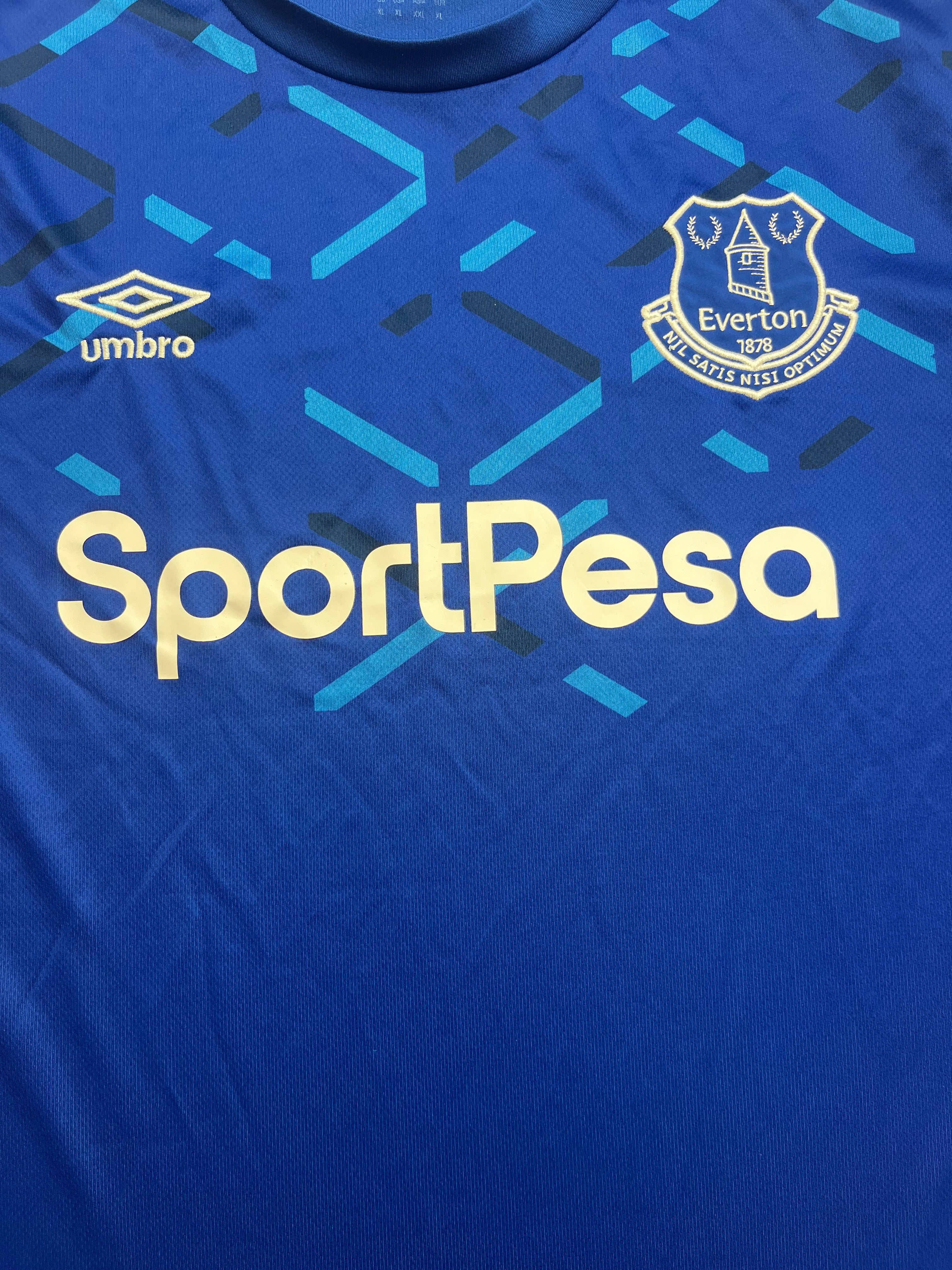 2019/20 Everton Home Shirt (XL) 9/10