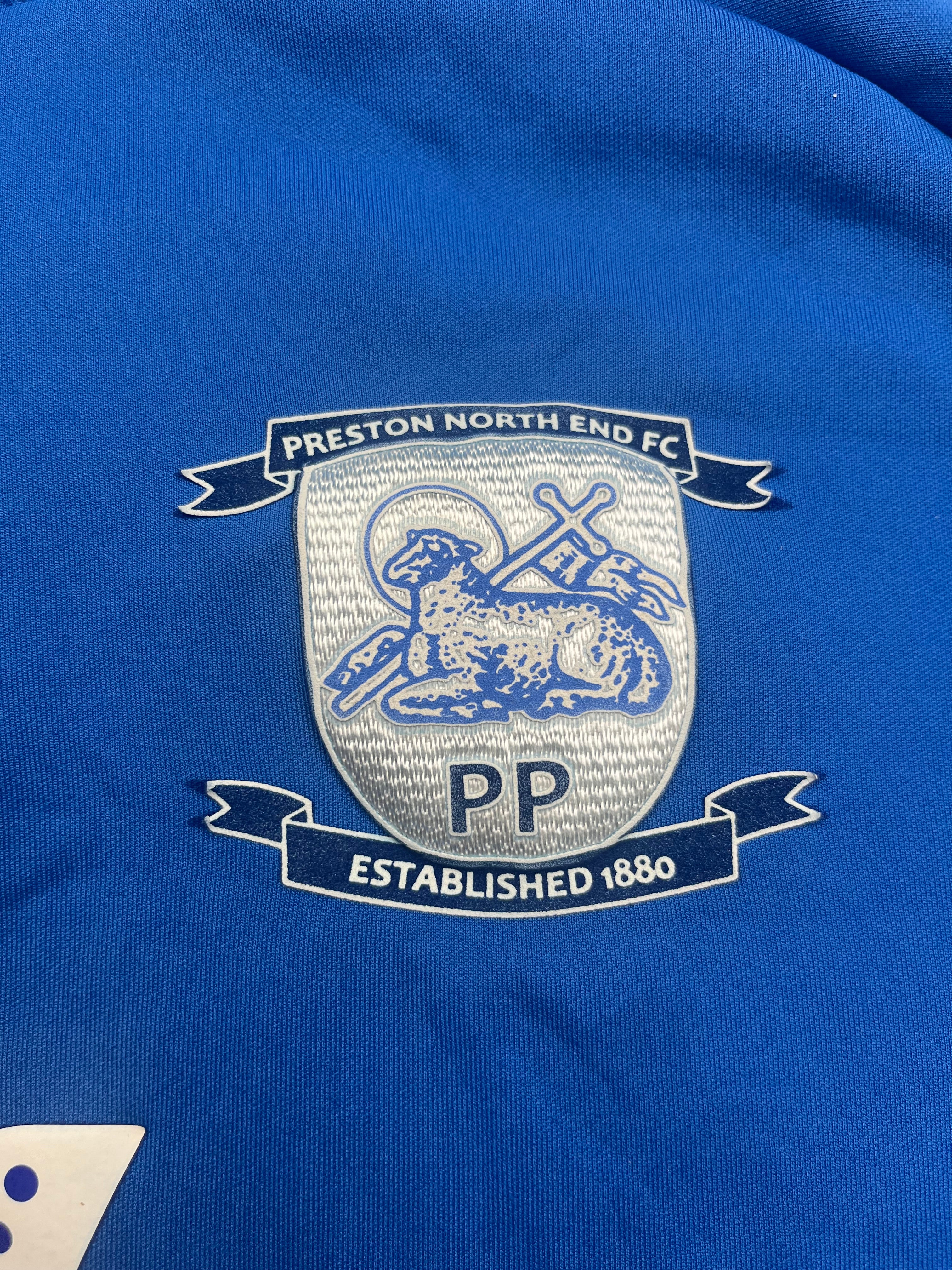 2019/20 Preston North End 1/4 Zip *Player Issue* Training Top #56 (M) 9/10