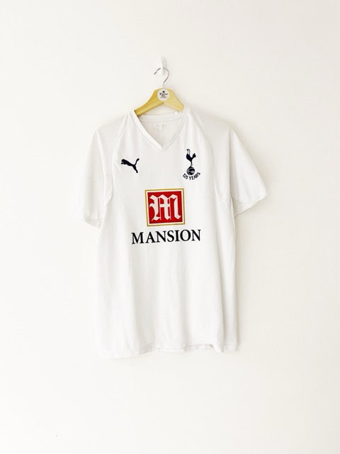 2007/08 Tottenham Hotspur *125 Year* Home Shirt (L) 9/10