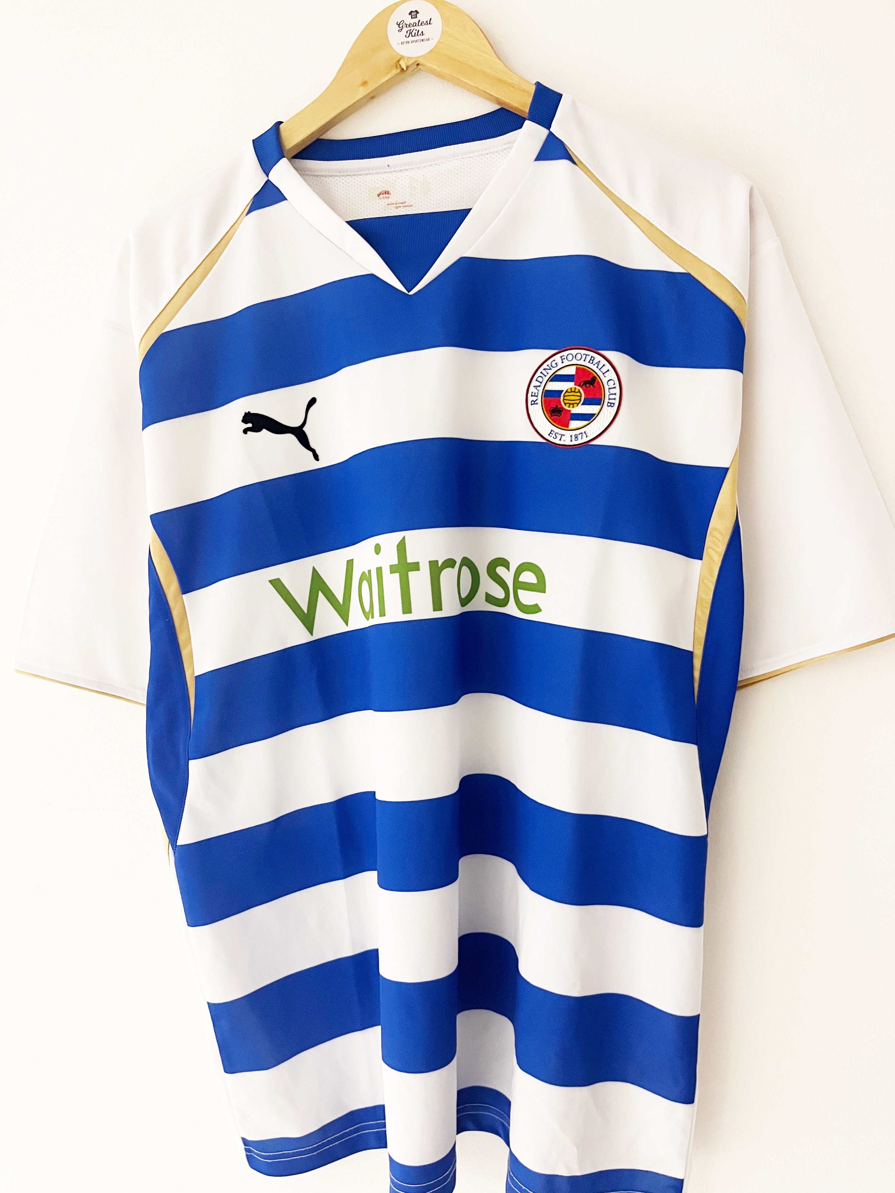 2008/09 Reading Home Shirt (XL) 9/10