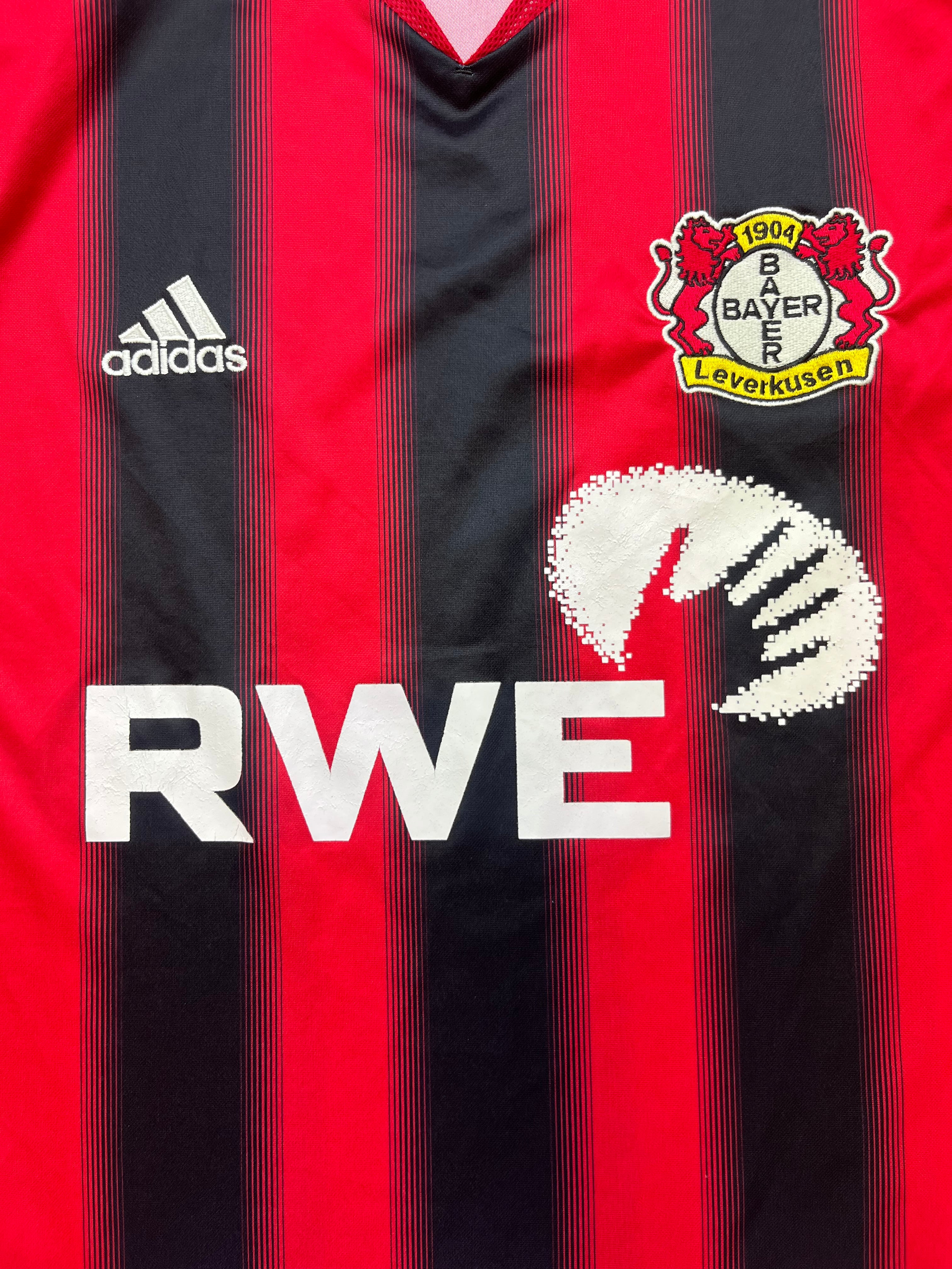 2004/06 Bayer Leverkusen Home Shirt (L) 9/10