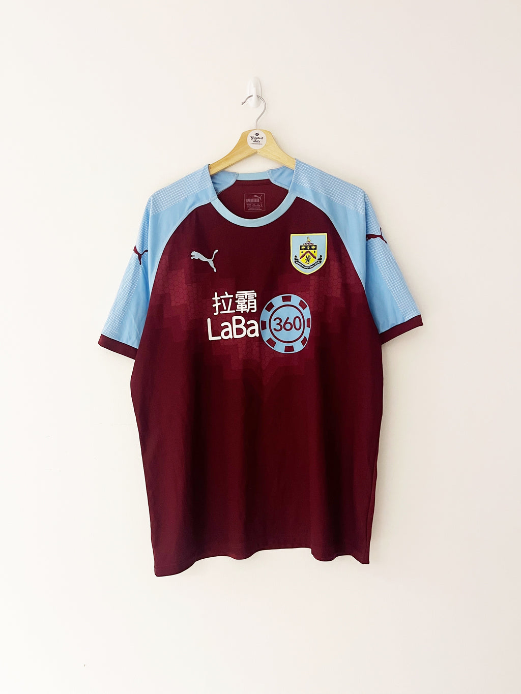 2018/19 Burnley Home Shirt (XL) 9/10