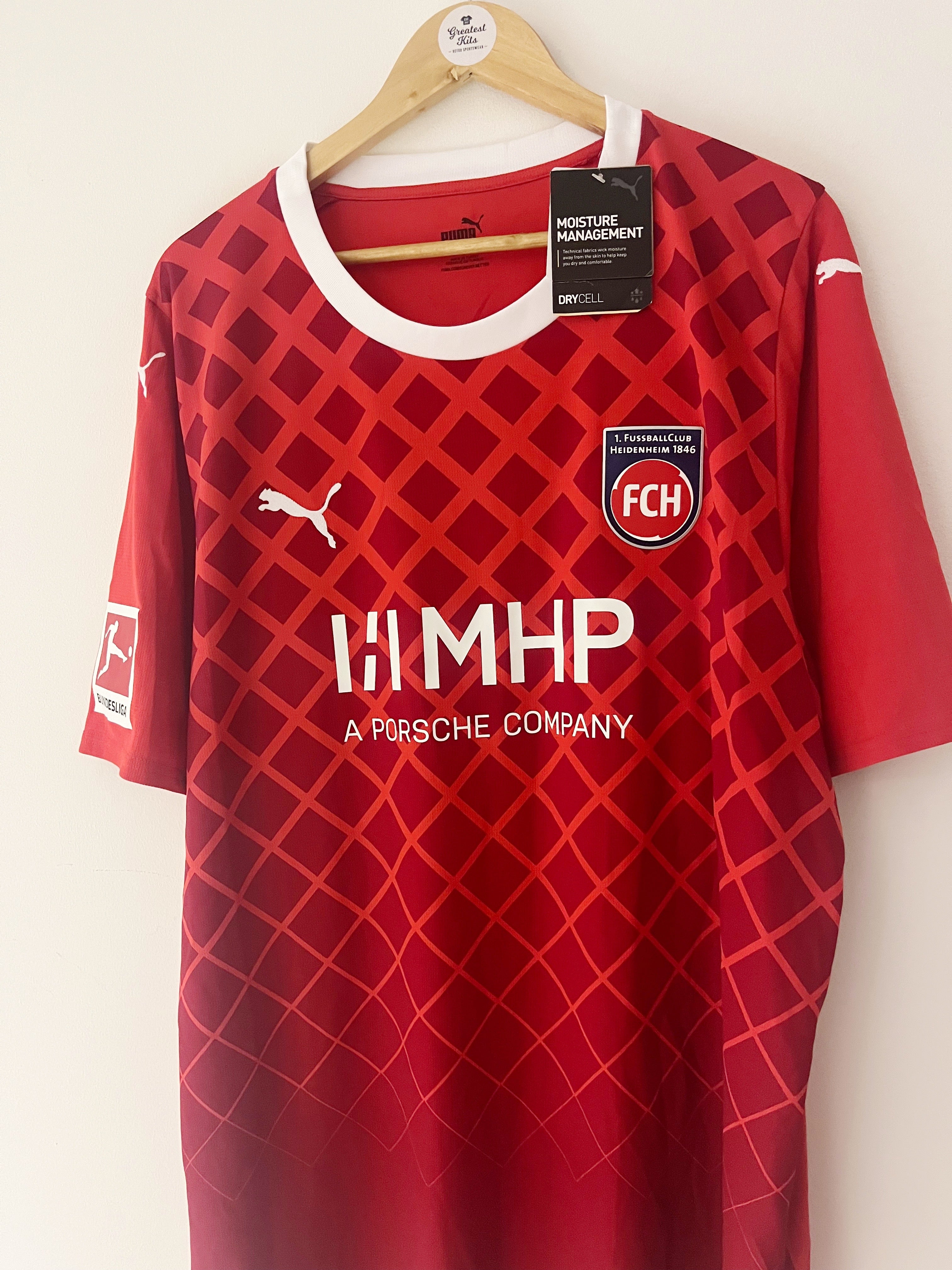 2023/24 FC Heidenheim Home Shirt (XXL) BNWT