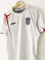 2005/07 England Home Shirt (M) 7/10