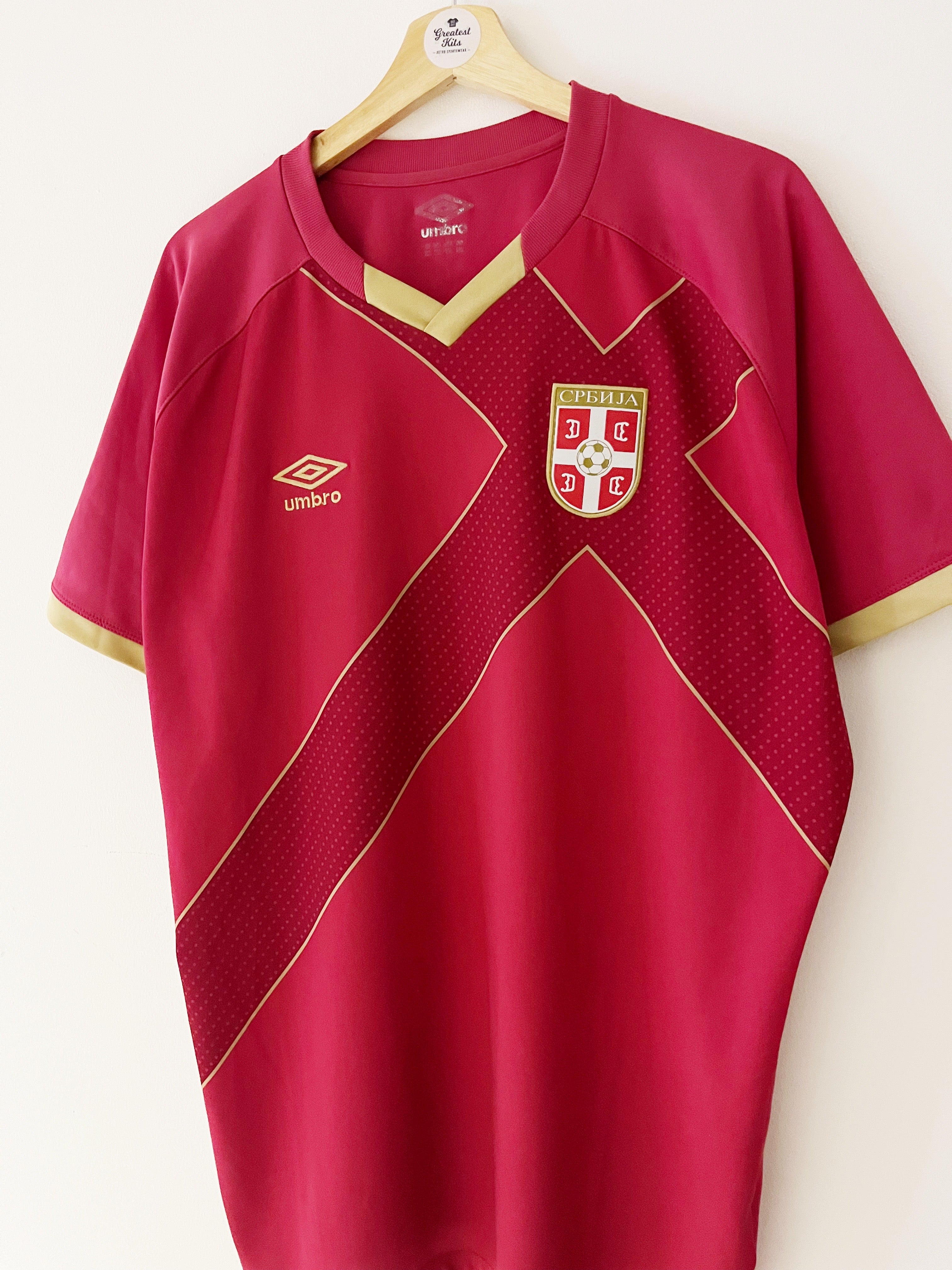 2014/16 Serbia Home Shirt (XXL) 8.5/10