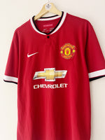 2014/15 Manchester United Home Shirt (XL) 9/10