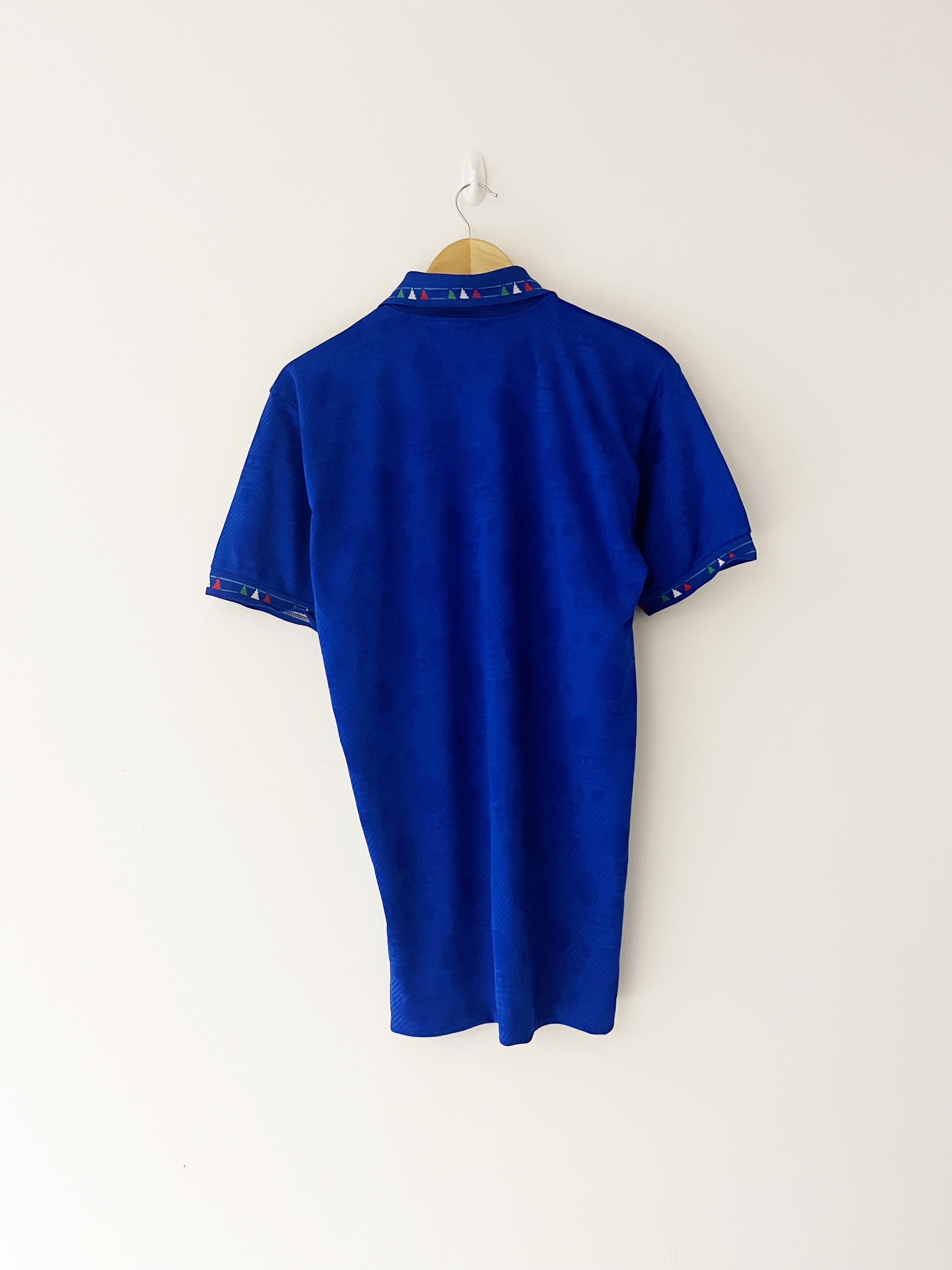 1994 Italy Home Diadora Template Shirt (L) 9/10