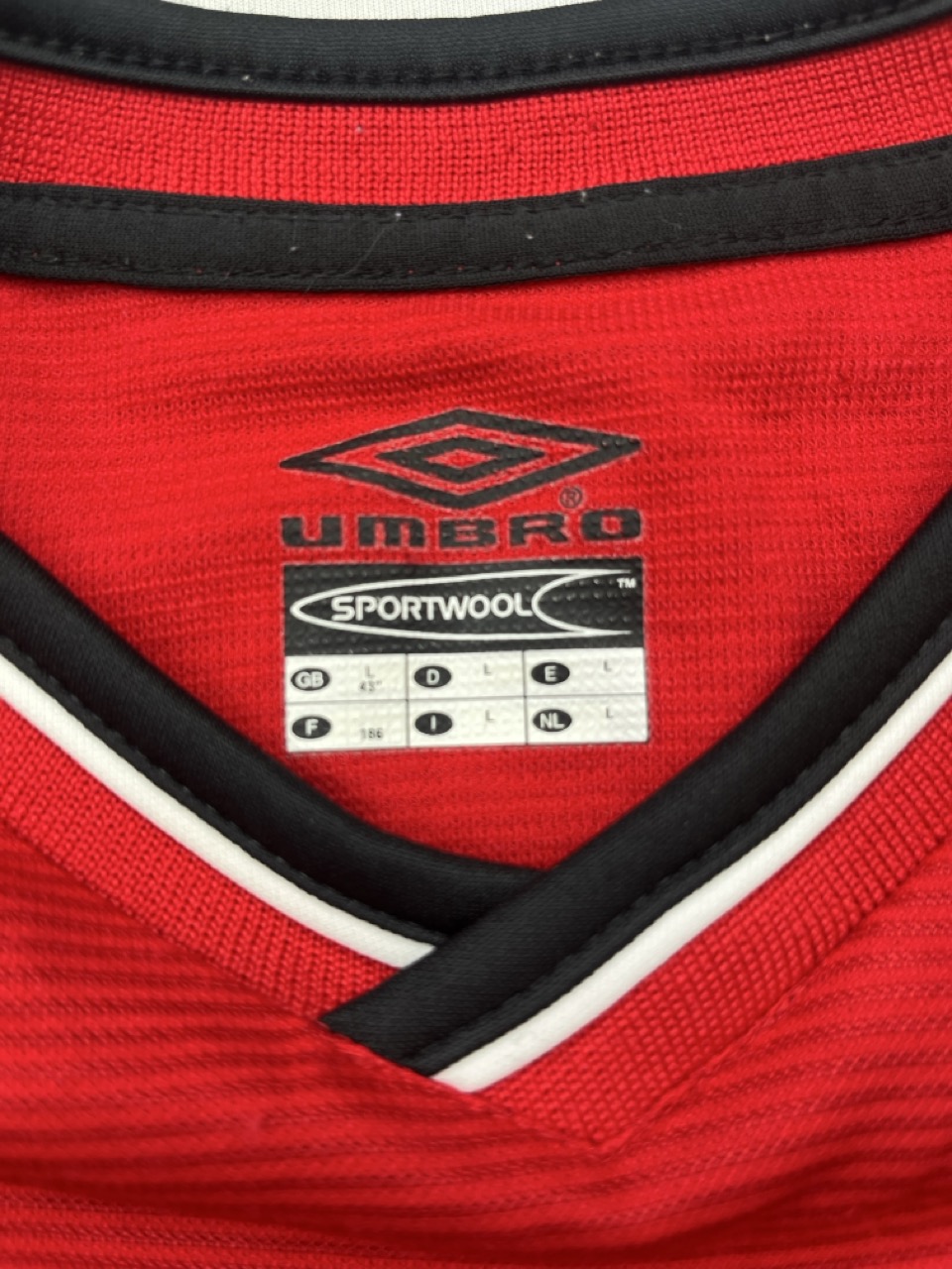 2000/02 Manchester United Home Shirt (L) 6/10