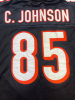 2007 Cincinnati Bengals On Field Reebok Home Shirt C.Johnson #85 (XXL) 9/10