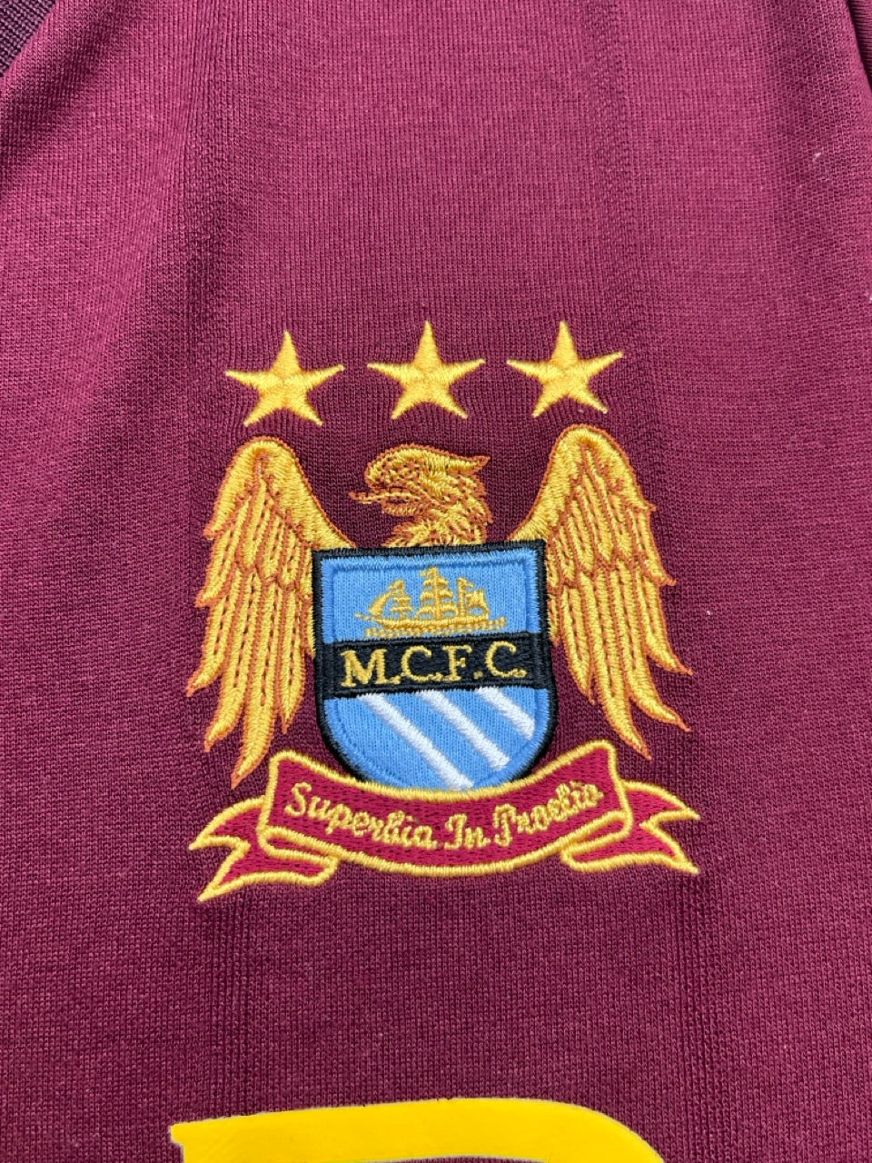 2012/13 Man City Away Shirt Kompany #4 (M) 8.5/10