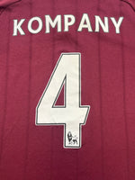2012/13 Man City Away Shirt Kompany #4 (M) 8.5/10