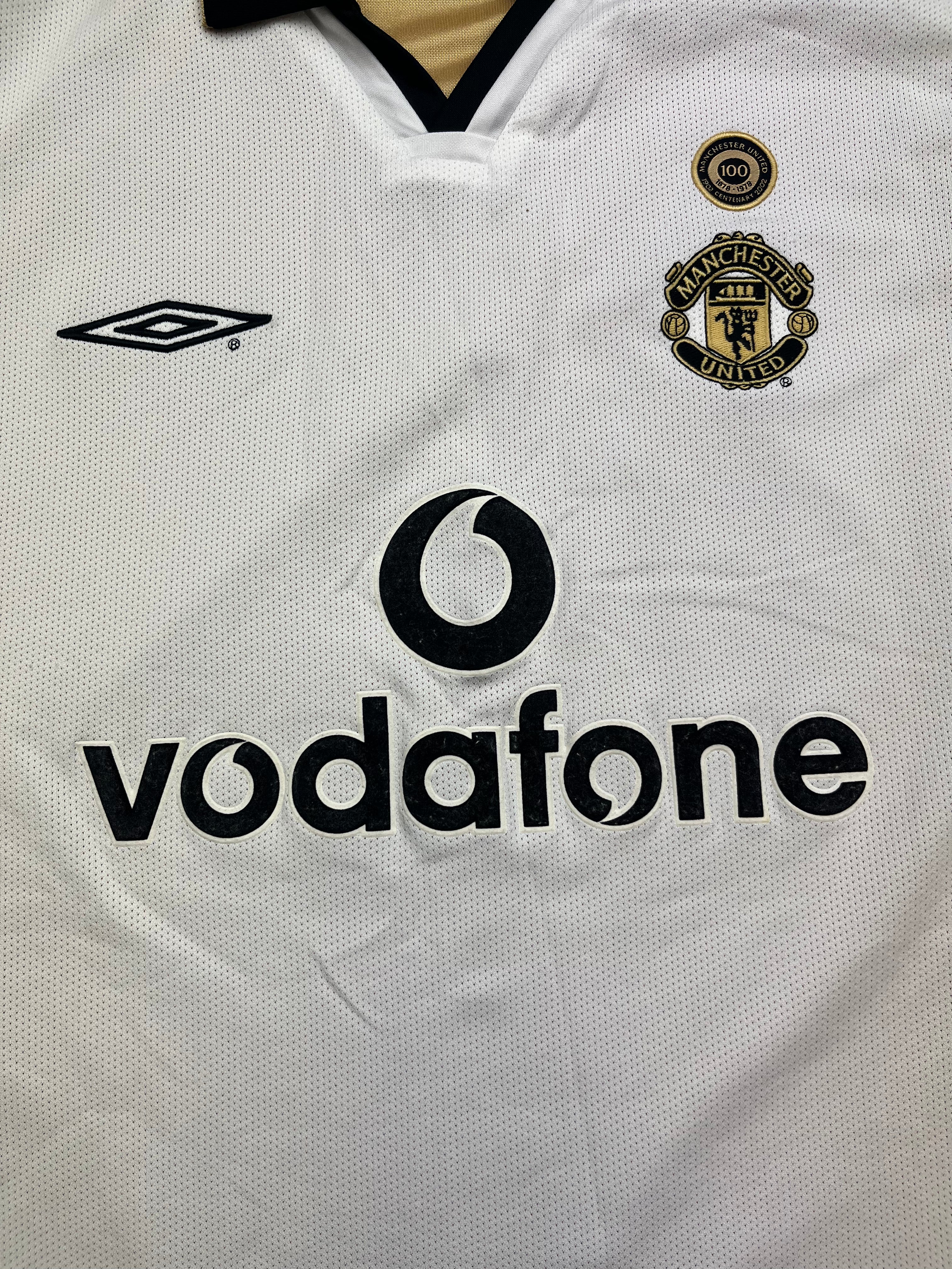 2001/02 Manchester United Reversible Away/Third Centenary Shirt (L) 8.5/10
