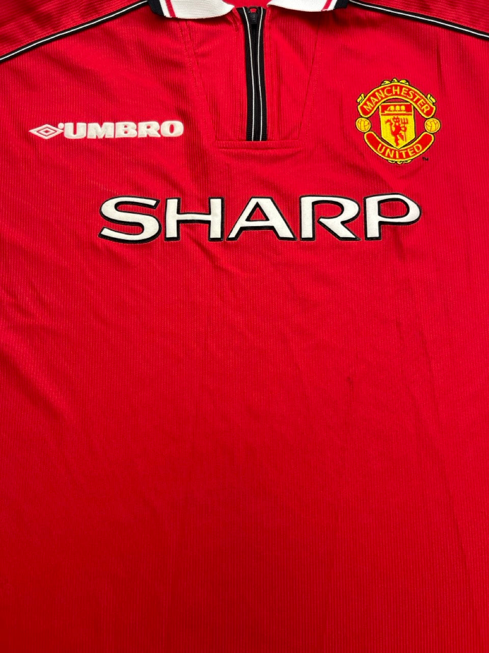 1998/00 Manchester United Home Shirt (L) 9/10