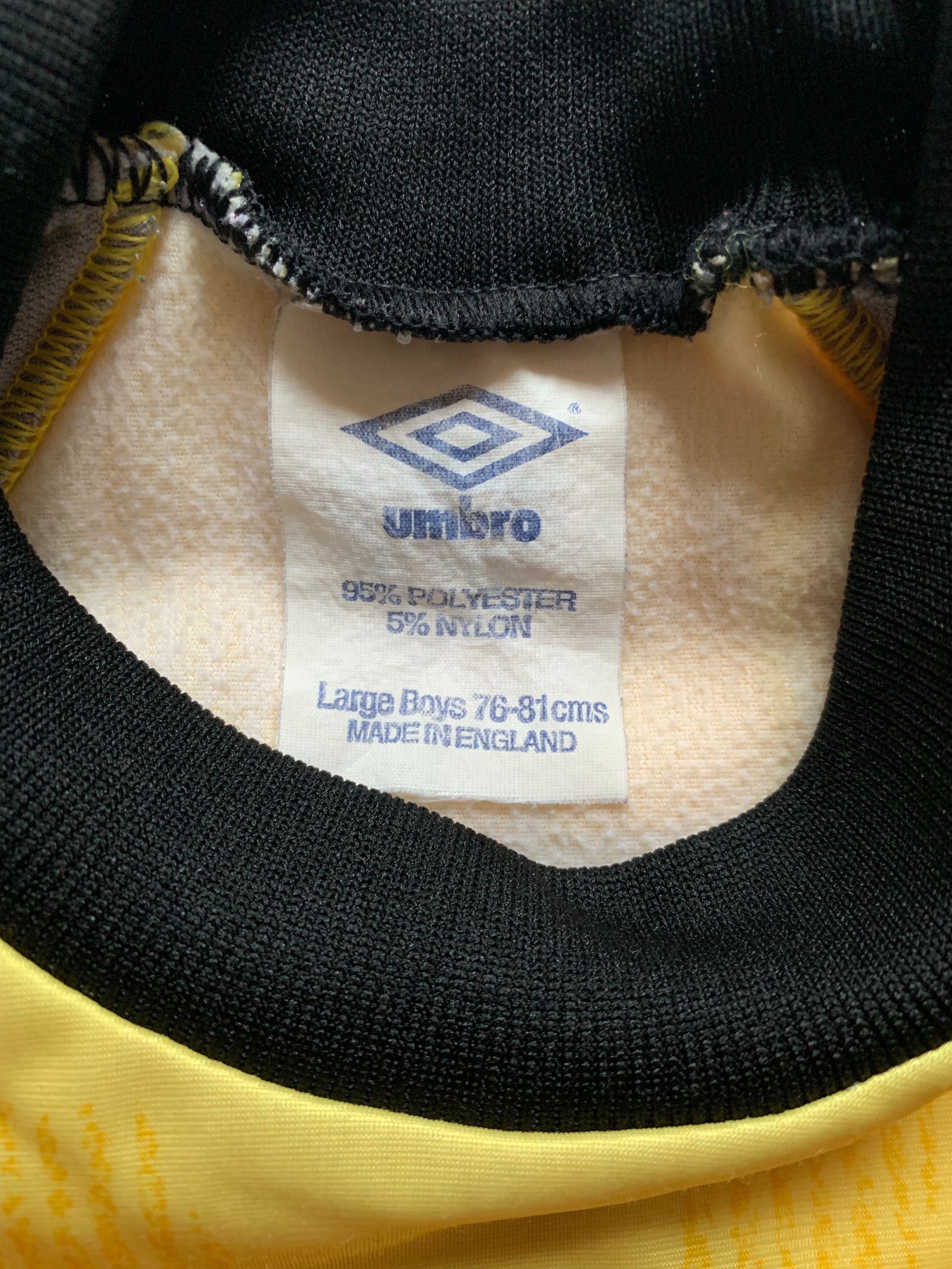 1986/87 Camiseta Chelsea GK n.º 1 (niños) 9/10