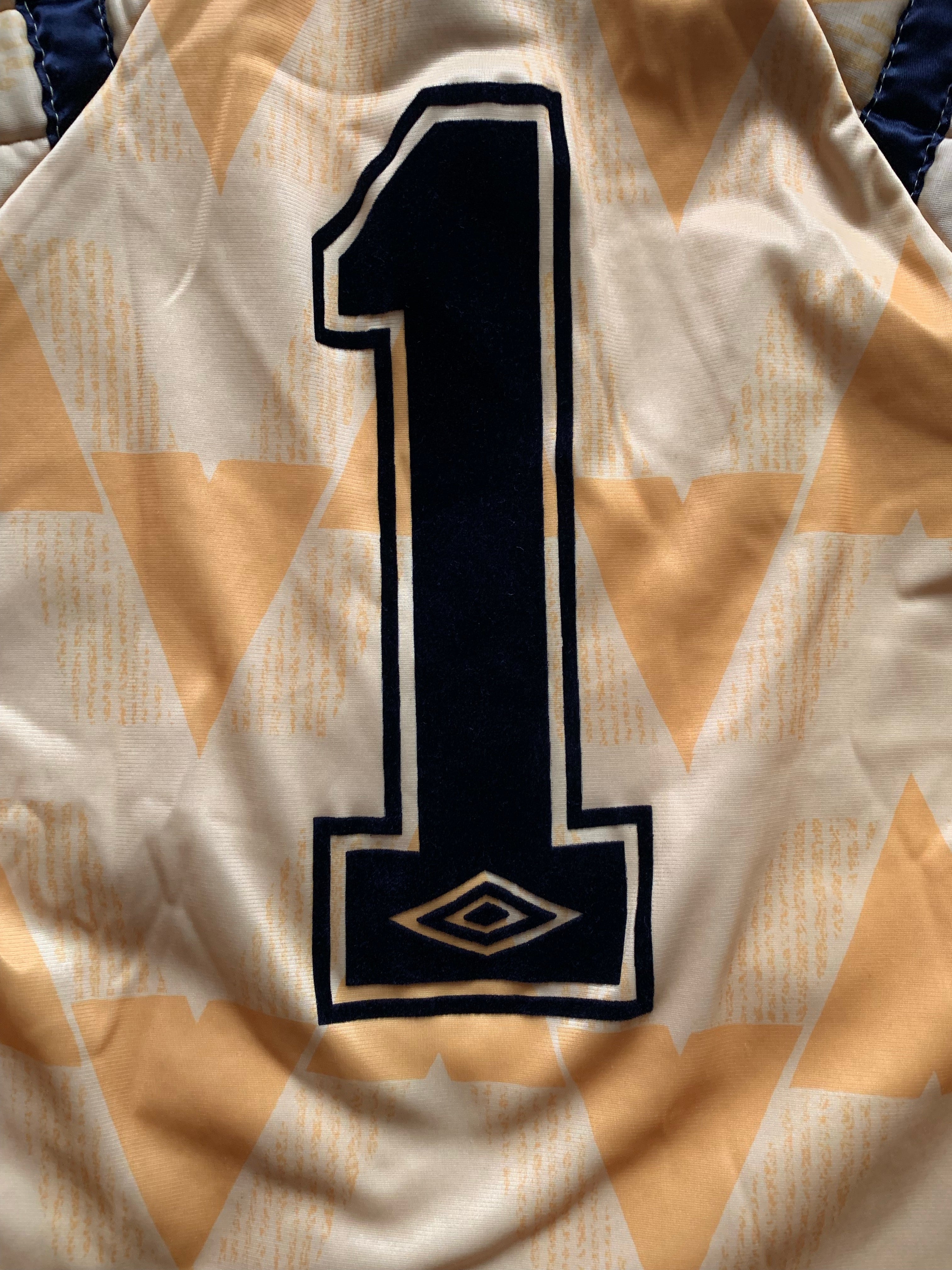 1986/87 Camiseta Chelsea GK n.º 1 (niños) 9/10