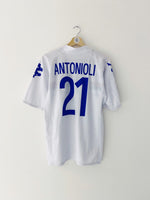 2005/06 Sampdoria *Edición del jugador* Camiseta GK S/S de la Copa de la UEFA Antonioli n.º 21 (M) 7/10