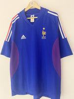 2002/04 France Home Shirt (XL) 9/10